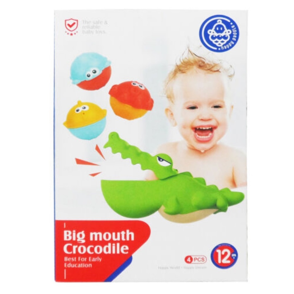 Huanger Big Mouth Crocodile Bath Toy